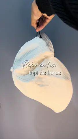 Topi ala koreaa kalian wajib punyaa 🫶🏻✨ #topikorea #topikoreanstyle #topi 