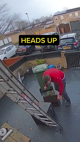 You can hear it coming... 😬 #fail #failvideo #fyp #foryou #constructionlife #painful #construction #Dangerous