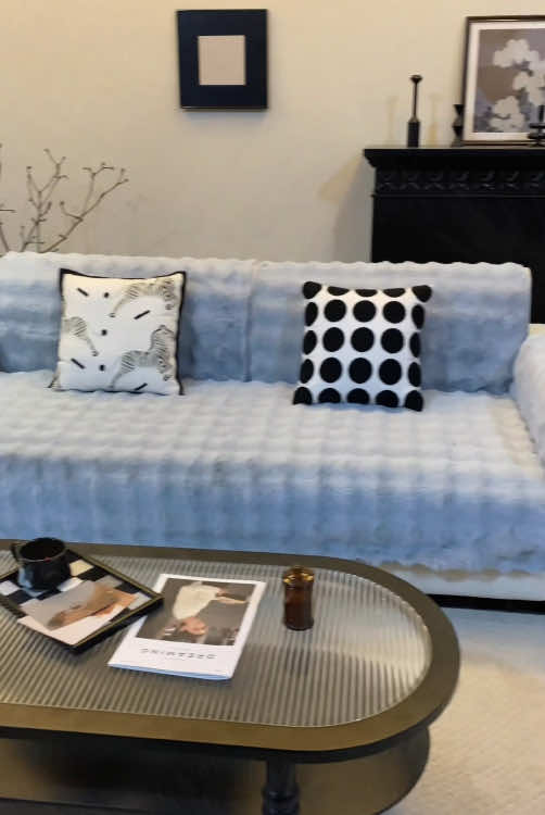 #spotlightfinds #sofa #sofaprotector #tiktokmademebuyit #tiktokshopnewyearnewaura #tiktokshoplastchance #livingroom #sofaslipcover #homedecor 