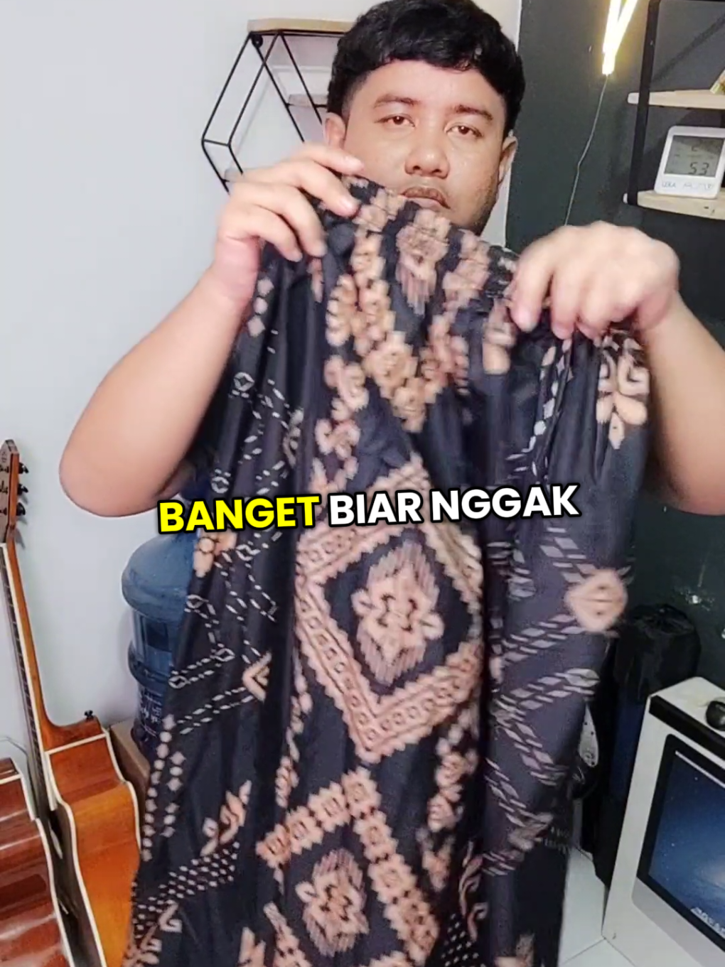 Saring Instan Dewasa nih...nggak perlu repot lipet lipet lagi #sarunginstan #sarunginstananaklakilaki #sarunglebaran #sarunginstananak 