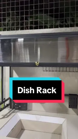 Dish Rack #dishrack #metalic #cabinet #dishcabinet #fyppp #fypage #tiktokaffilliate #tiktokmarket #tiktokshop 