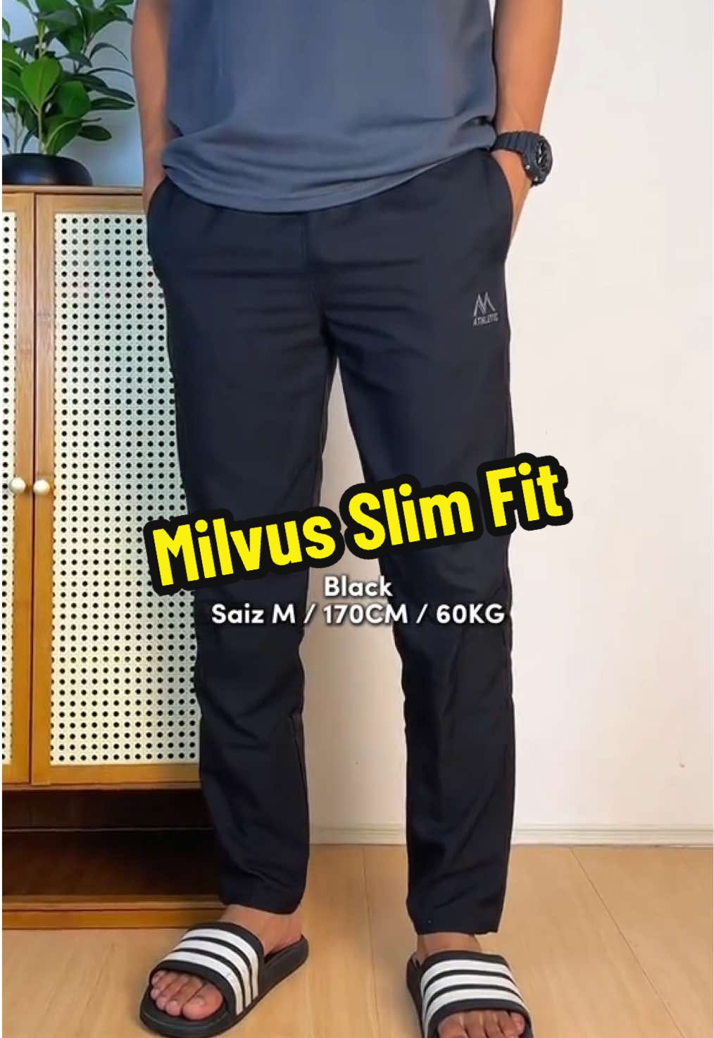Jujur cakap harga dia tersangatlah murah! #trackpants #seluartrack #fypシ 
