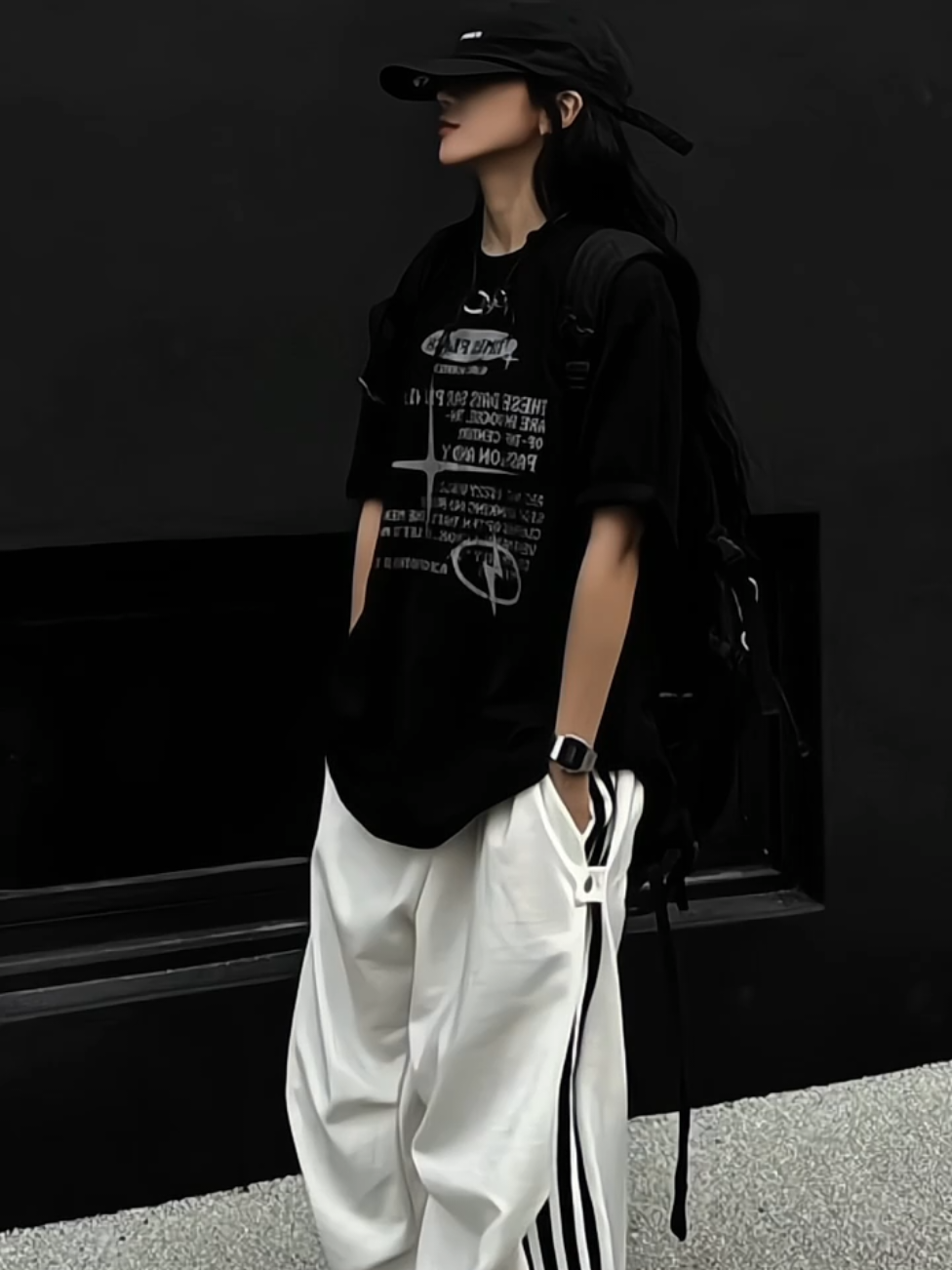 simple outfit t-shirts oversize #outfit #oversizeshirt #oversizeoutfit #tshirt #kaosoversize #outfitsinspo #OOTD #inspiration #pinterestoutfit #ootdfashion #girloutfit #boyishoutfit #outfitideas #fypシ #foryoupage 