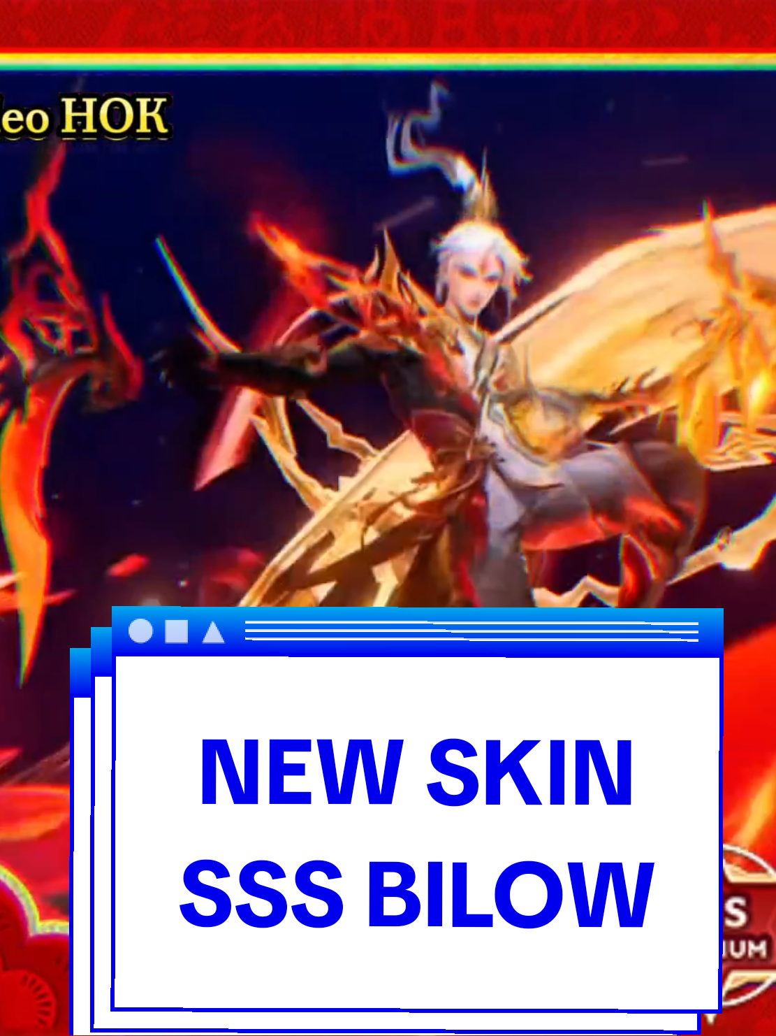 NEW SKIN SSS Billow 😱 Nguồn video HOK #xuhuong #lienquan #xuhuonglienquan #lienquanmobile #erisreviews 