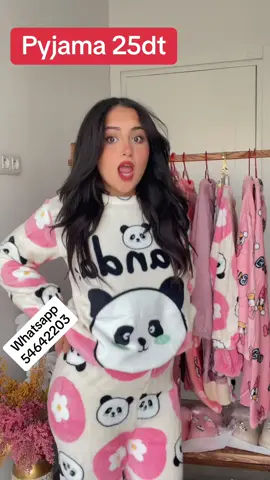 Pyjama dafdoufa 25dt  Taille S/M Livraison 🚚 sur toute la Tunisie  📞54642203
