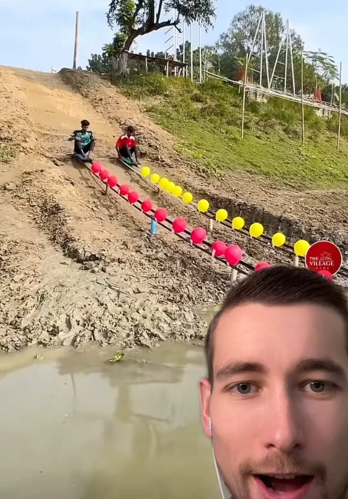 @ThE VILLAGE GAMES I’m gonna root for team red 🙌🏻 #games #fun #foryoupage 