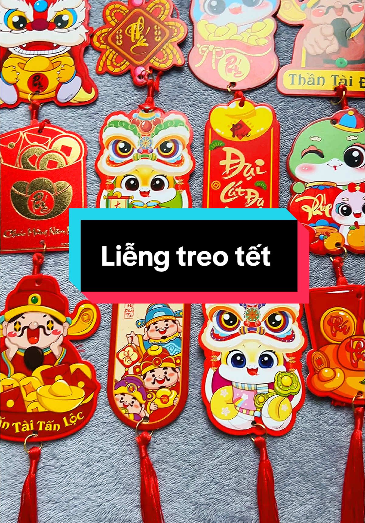 Liễng treo cây đào mai, mẫu mới treo tết, trang trí tết 2025 #thịnhhành #trangtritet #xuhuong 