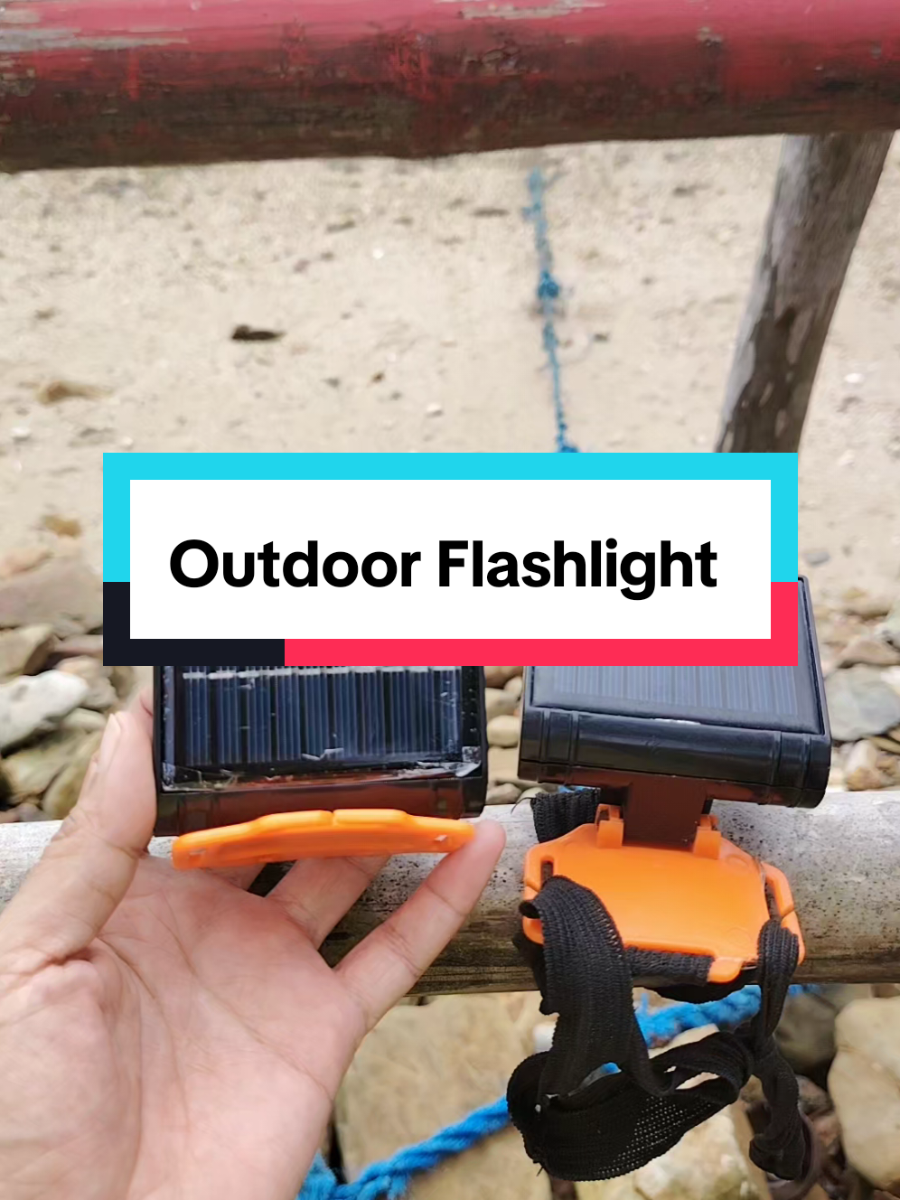 Solar Rechargeable flashlight ✨☑️✔️🌸 #flashlight #rechargable #solarflashlight #outdoor #outdoorflashlight #fyp 