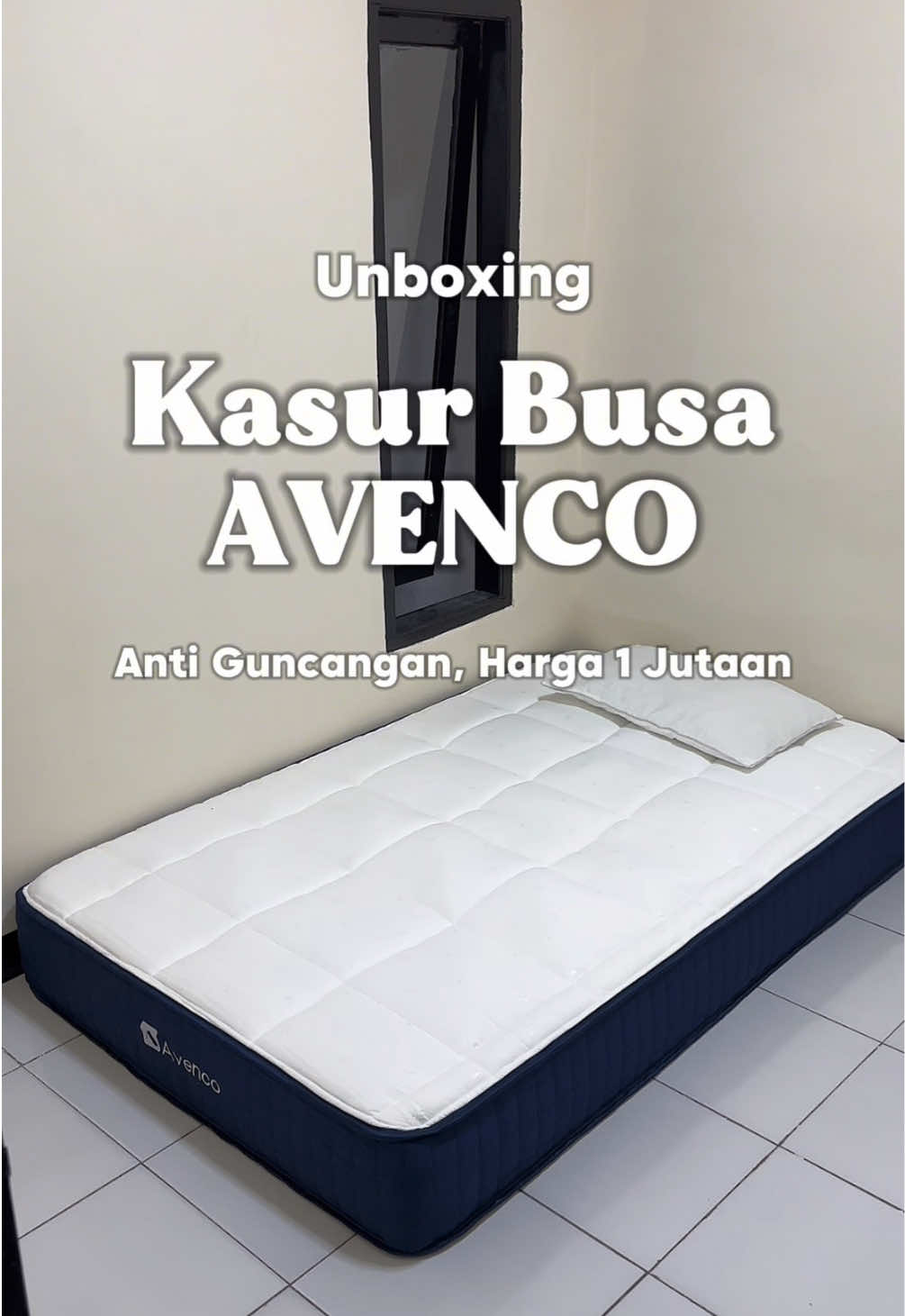 Rekomendasi kasur busa harga 1 jutaan aja‼️ Kasur busa dari @Avenco.id ini super empuk & anti guncangan. Desain minimalis dengan kain yang lembut & sejuk. Dapatkan promonya sekarang juga‼️ @Avenco Indonesia  #k#kasur#tidur#tidurnyenyak#DreamCube#DreamCubeAvencoa#avenco#fypa#avencoid#tiktokindonesia#viral#explorepage#explore#indonesia#bedmatress#sleepbetter#tidurt#tidurnyenyaka#avencokasurk#kasurAvencod#diskonkasurs#sleepp#paydayA#AvencoIndonesia#BetterSleepChallengeetterSleepforDreamers  