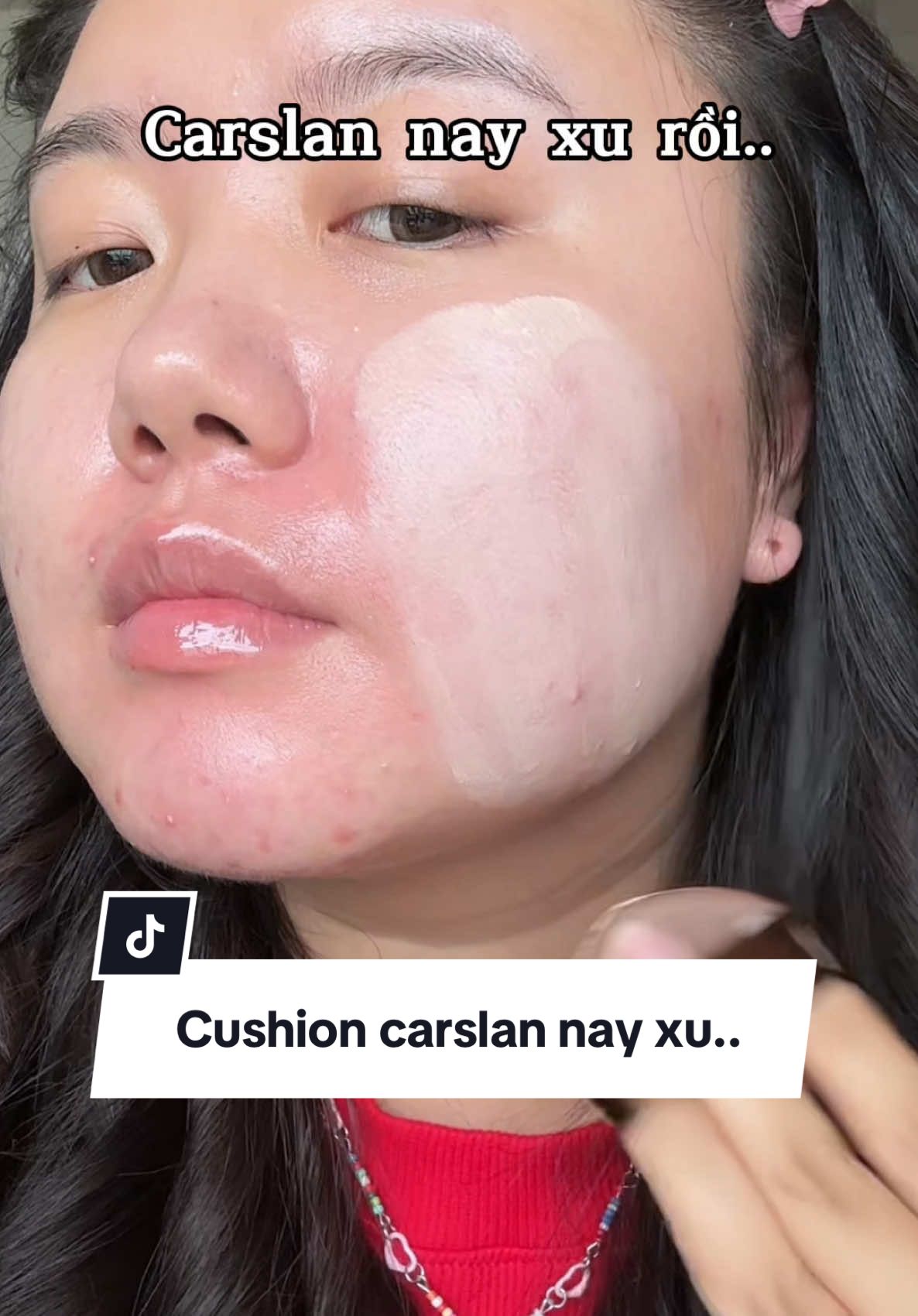 Da dầu mà t ko phủ phấn lunnn bay oii 🤣 #fyp #goclamdep #reviewlamdep #cushion #carslan 