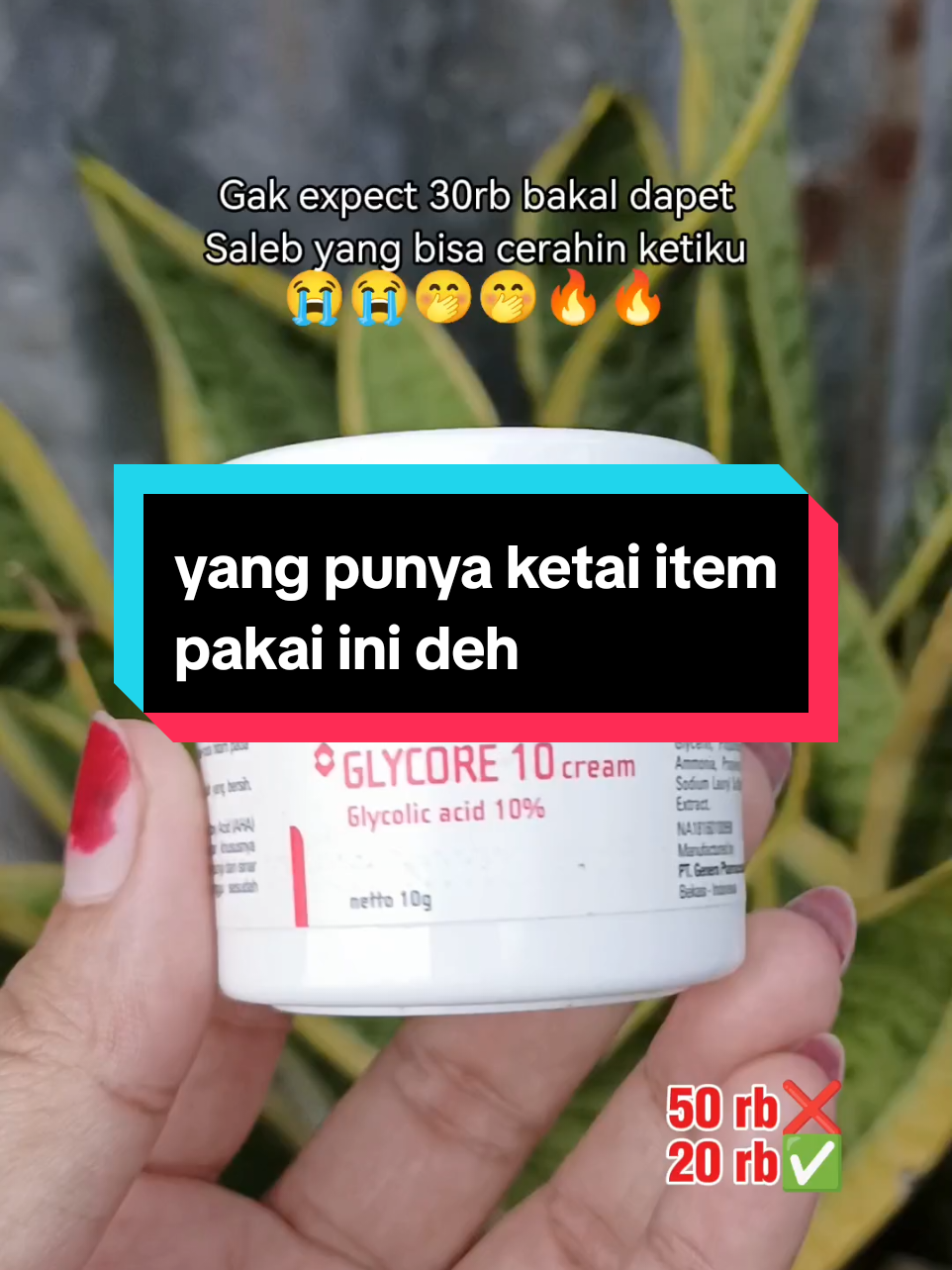 buruan co deh, mumpung belum viral, harga belum naik #glycore10cream #glycorecream #glycorepenghilangnodahitam #glycorepencerahketiak 