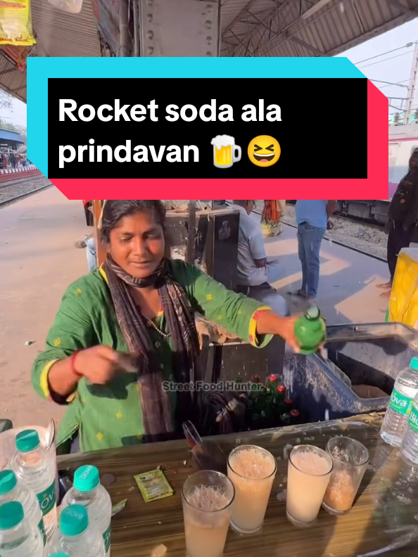 The most viral rocket soda lady in India 🍺😆  #kulinertiktok #prindapan #streetfoodhunt3r #drink  #minumantiktok #indiafood #prindapanmeresahkan #prindapanemangbeda #sound #viral #soundviral #rocketsoda #kulinertiktok #reel #reels #reelsvideo #fyp #foryou #fypシ #fypp  #fypviralシ #fypviralシviral 