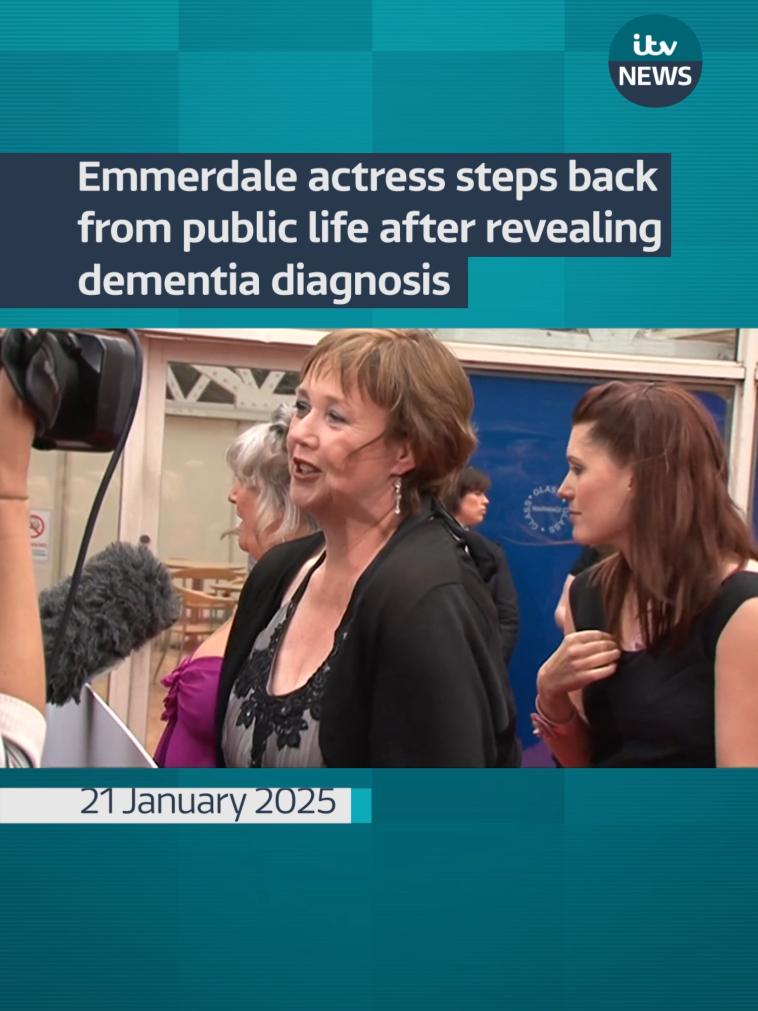 Actress Pauline Quirke will step away from public life after she was diagnosed with dementia, her husband has revealed #itvnews #dementia #royals #paulinequirke