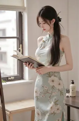 Qipao beauty Tell me which dress you like best #国风古韵 #国风 #beauty #dance #旗袍 