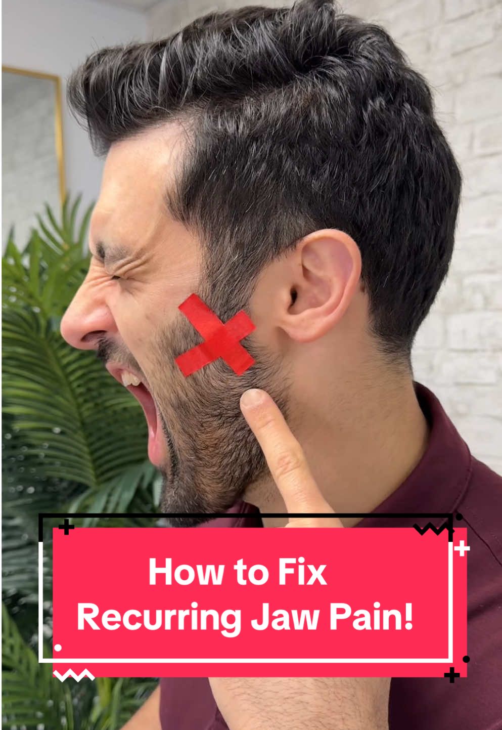 Click the link in my bio for my signature jaw process! Do you have ongoing persistent jaw pain? Have you found many short term relief solutions but you can’t seem to figure out a long-term fix? Are you trying random exercises and stretches that you hear about? Well, if you want a long-term solution first you have to understand the root cause. And we could begin by placing your pain into one of three buckets. #1 referred from the neck, #2 temporomandibular joint or #3   stress/tension. In this video, I demonstrate an exercise combination to address the issue if it’s coming from the neck. #tmj #tmd #tmjdisorder #tmjtreatment #jawpain #tmj👊