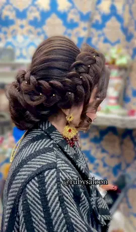 Floral jora hairstyle ✨ #hair #jora #floralhairstyle #pakistan #tiktokviral #wedding #hairstyle #foryou #foryoupage #trendyhairstyle #trendingvideo 