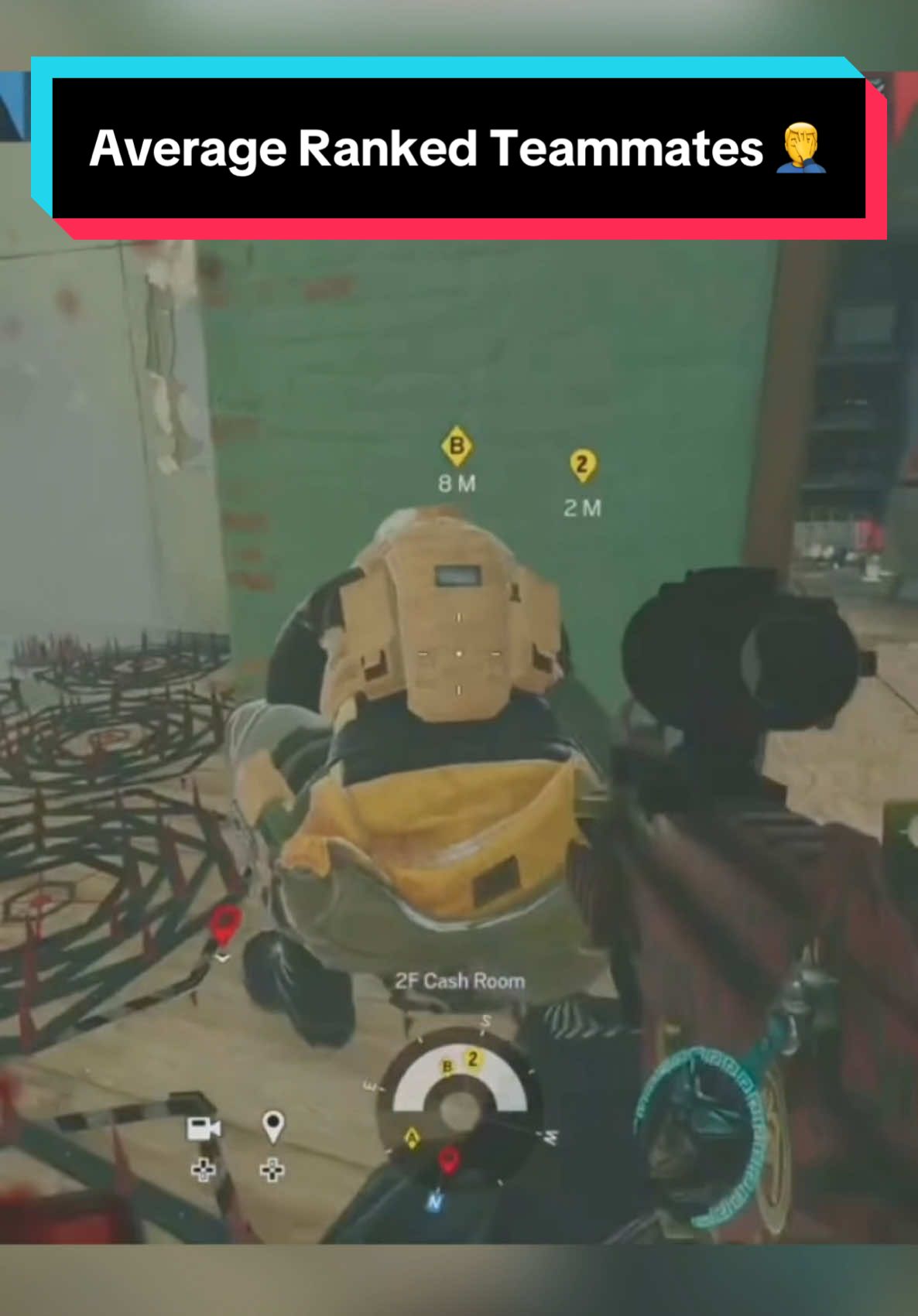 Average Ranked Teammates 🤦‍♂️ Credit to: ramsontwitch, karmfc, r4averyontt, kebobgal, vctx1n #r6siege  #rainbowsixsiegememes #r6siegeclips #r6 #r6s #rainbowsixsiege 