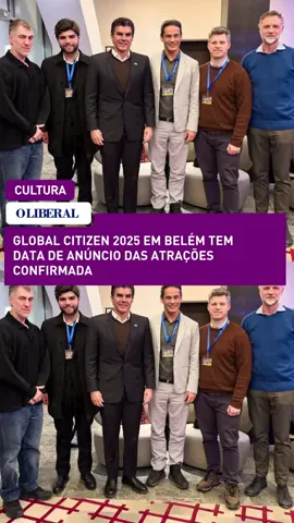 GLOBAL CITIZEN O público que aguarda ansiosamente pelo Global Citizen Festival em Belém já tem data para conhecer os artistas que estarão no evento. Os nomes das atrações serão divulgados no dia 30 de abril. O anúncio foi feito pelo governador do Pará, Helder Barbalho, nesta segunda-feira (20/01), durante um encontro em Davos, na Suíça, com Michael Sheldrick, cofundador do festival. Essa será a primeira vez que o festival será realizado no Brasil e na região amazônica. O evento está programado para acontecer em novembro deste ano no Estádio Olímpico do Pará. 