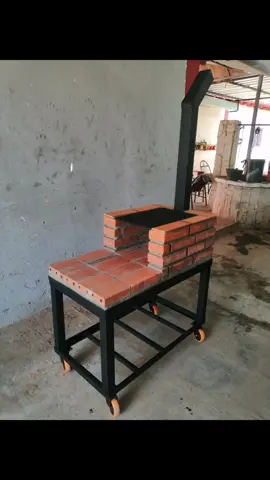 Listo para la entrega al cliente #cocina a #leña #fogon móvil!!!❤️🫶❤️