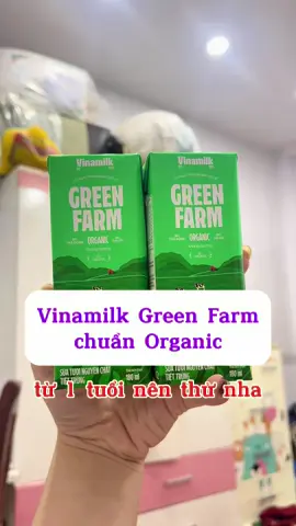 Sữa tươi organic bình dân đây mấy bà #reviewdonhatui #vinamilk #vinamilkgreenfarm #vinamilkorganic 