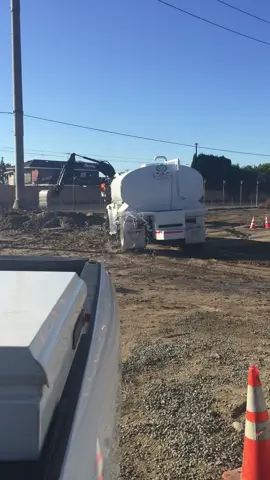The water truck driver was mad at the operator so he got him back! #construction #funny #operator #viralvideo #underground 