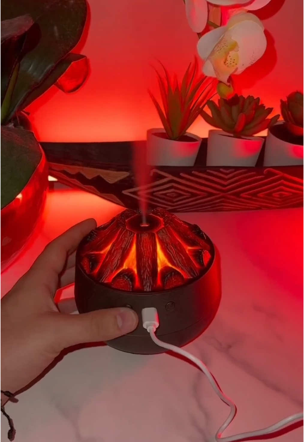 Humidificador Fogata 🔥  ••  #humidificador #electro #hogar #casa #decoracion #volcan #buenosaires #argentina 