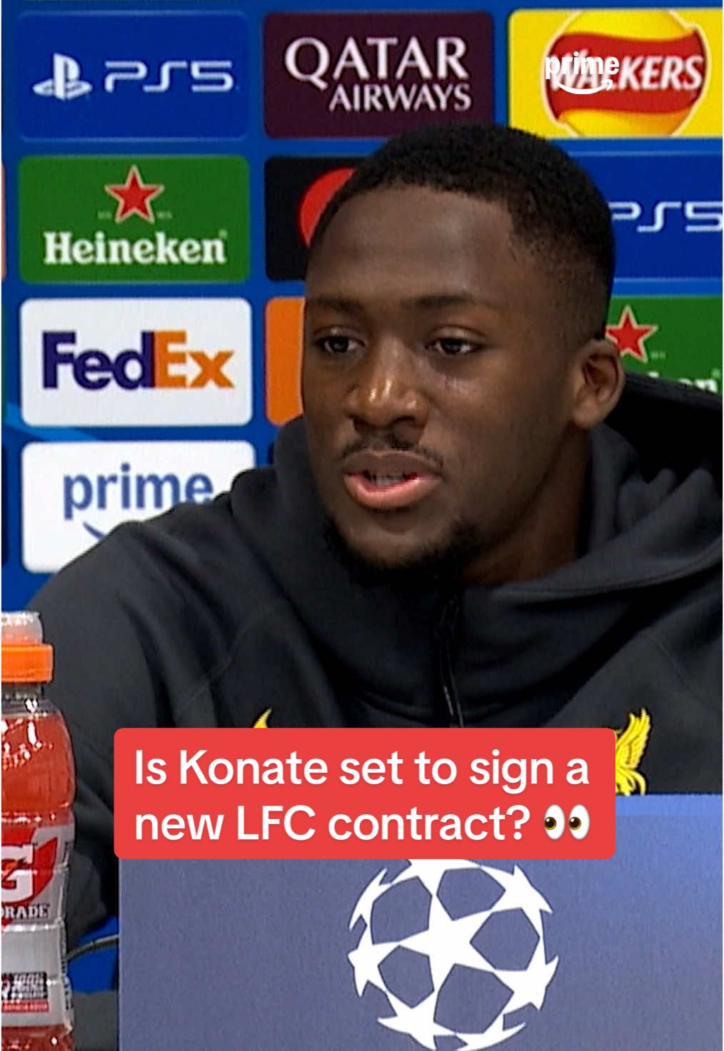 Is Konate set to sign a new Liverpool contract? 👀 #liverpool #lfc #konate #ucl 