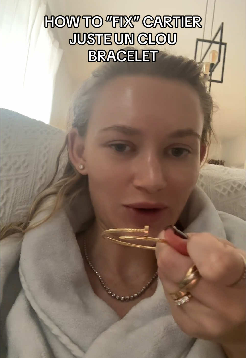 I could’ve used this vid before my 30min freakout 😅#cartier #nailbracelet #tips #fyp #luxury #jewelry #bracelet #justeunclou 