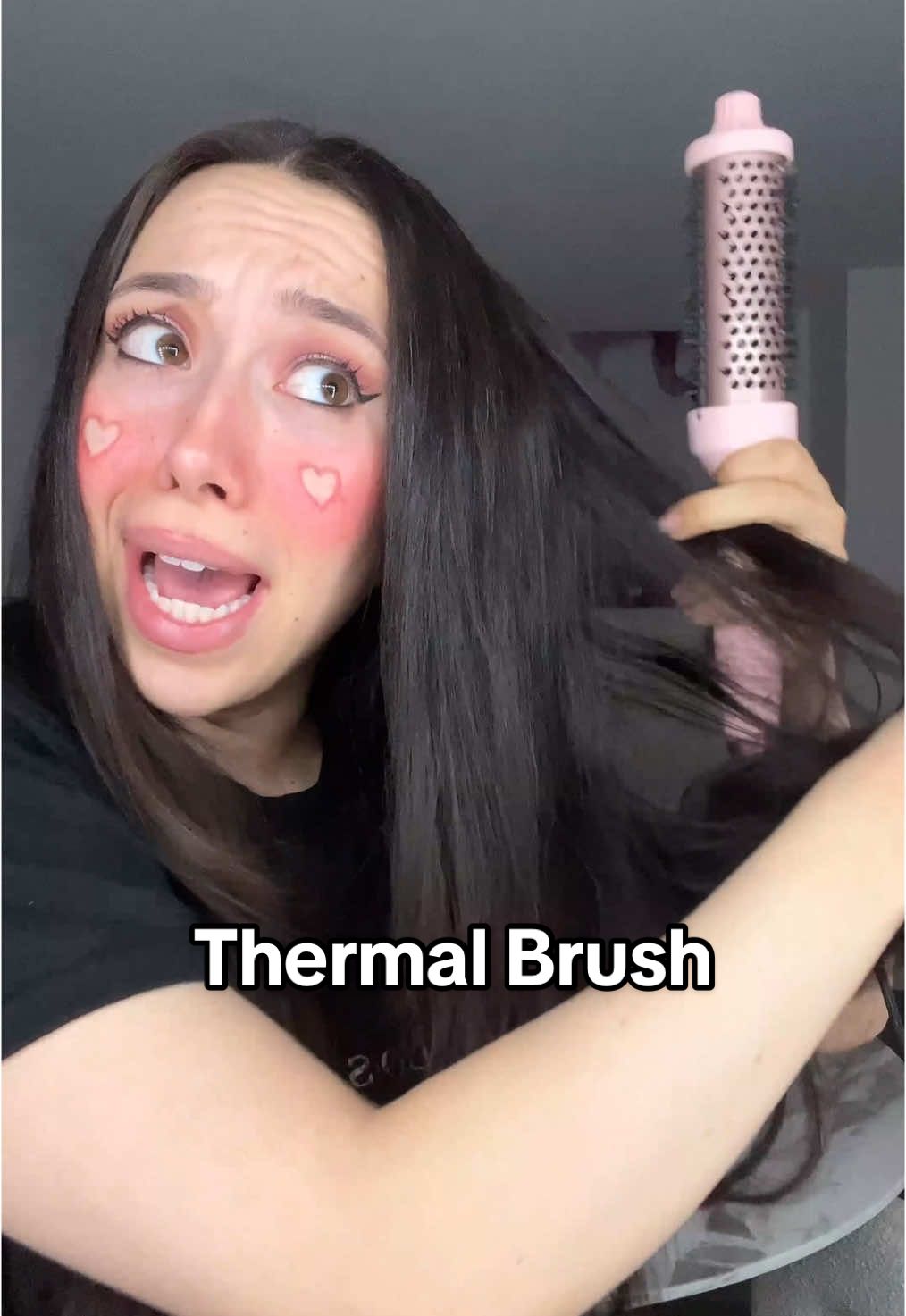 Thermal Brush Tutorial! Grab yours in the TikTok Shop below😍 @wavytalkofficial #wavytalk #wavytalkhair #thermalbrush 