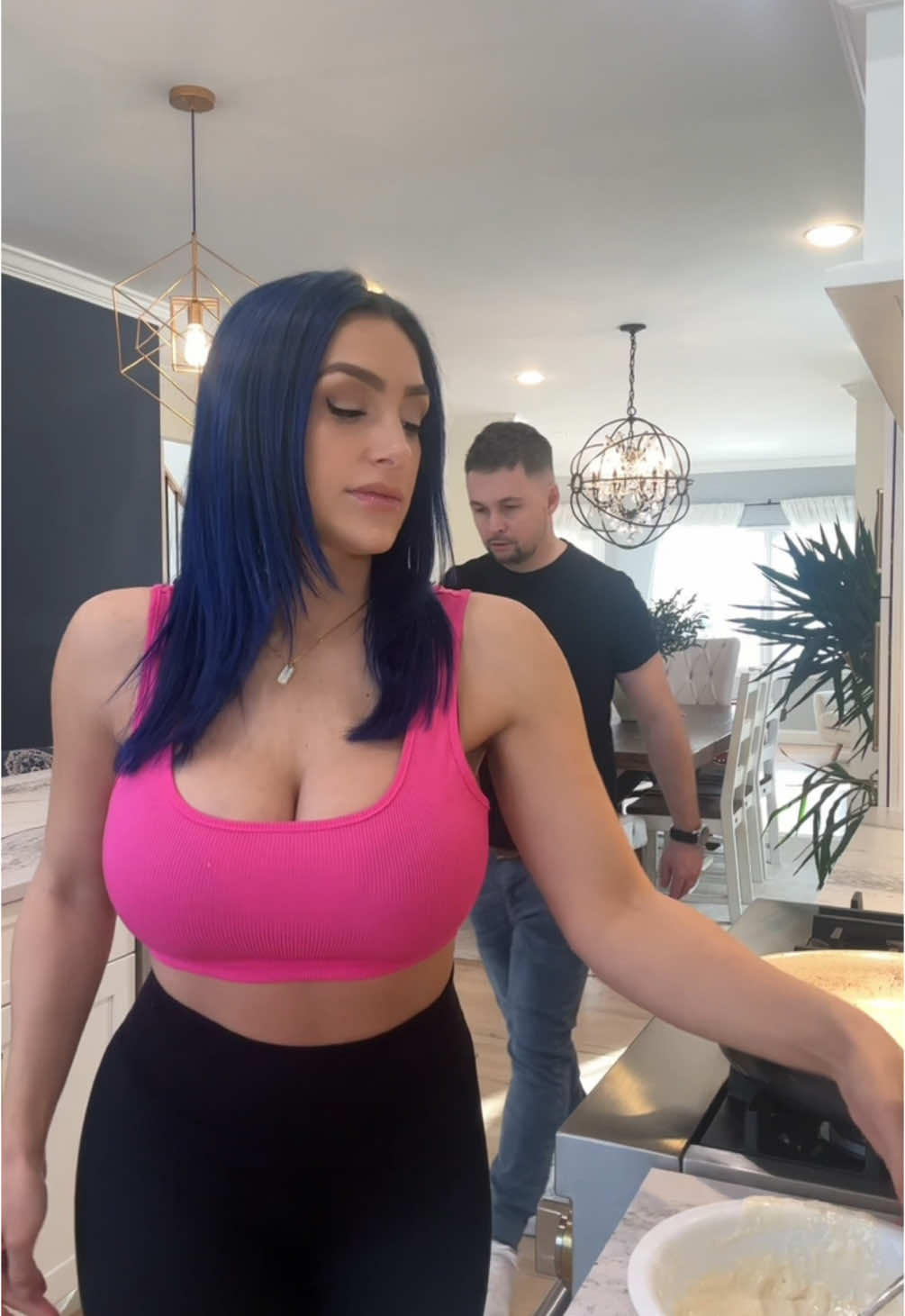 When you’re mad, but you still love him!😂😂 #couples #couplecomedy #husbandwife #trendingcouples #couplesfunny #glamwithnikki #nikkihall #nikkiandseb #funnycouples #tiktokcouples #coupletok #couplesoftiktok 