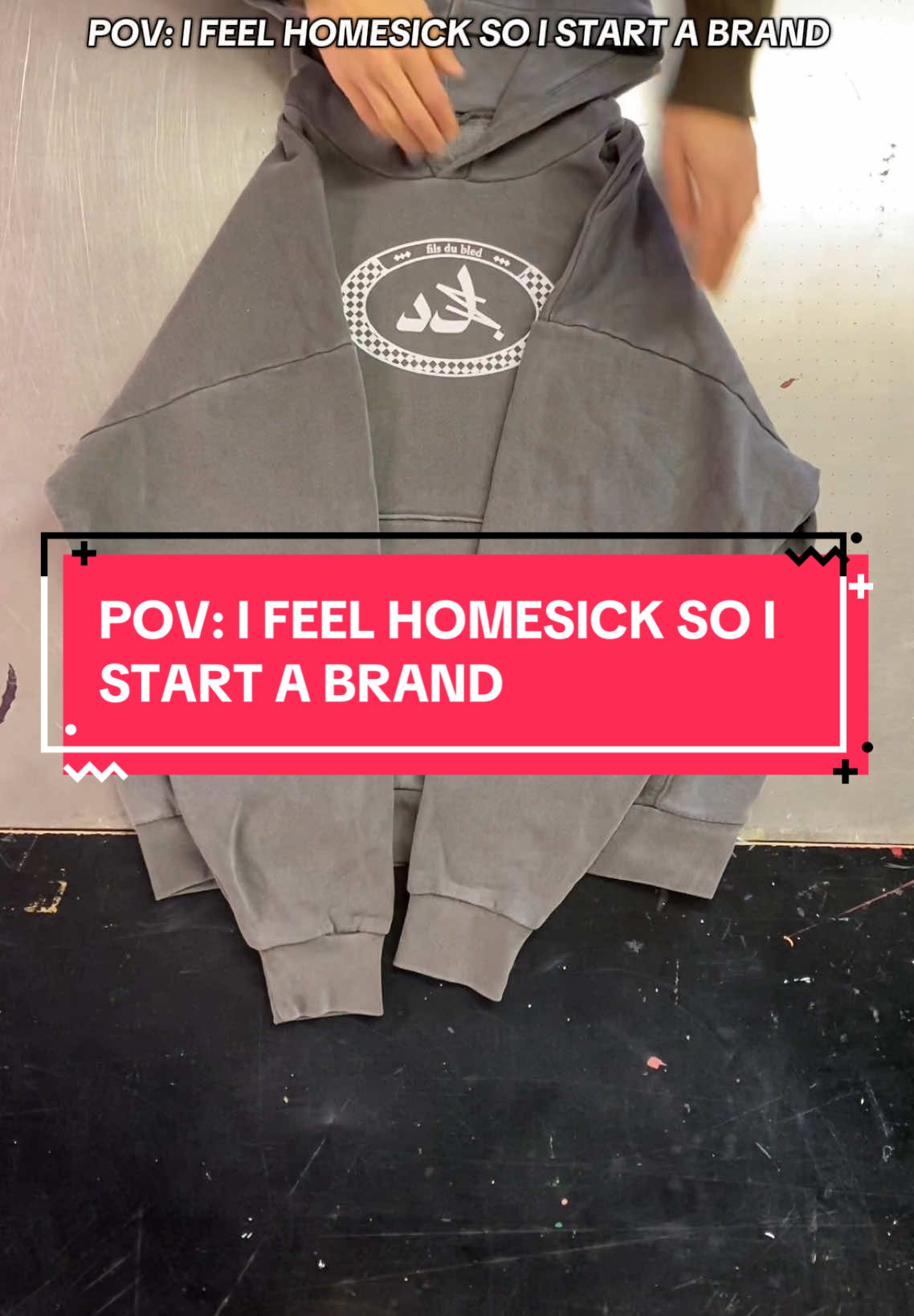 Featuring our gray pigment dye hoodie. Logo in the front. Homesick design in the back.  Presale date to be announced soon. Sign up on our website to be the first to know.  #streetwear #brand #homesick #culture #TikTokFashion #fashion #hoodie #ethicalfashion #cottonhoodie #SmallBusiness #logodesign #screenprint #fyp 