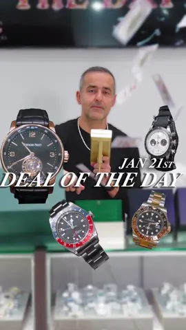 WE’RE BACK!…and so are the Deals😉 ___________________ Tudor Black Bay (Pepsi) 💰$2700 Tudor Black Bay (Chronograph) 💰$2700 Two-tone Rolex GMT Master II 💰$16,500 Audemars Piguet Code 1159 💰$69,500 Call or text this number (786-393-4233) for wire information OR visit our website www.gluxejewelers.com search bar Deal of the Day! • • • #gluxejewelers #miami #dealoftheday #selling  #watches #2025 #tudor #tudorblackbay #discounts #halfoffsale #chronograph #audemarspiguet #code1159 #WatchCollection #greatdeals 