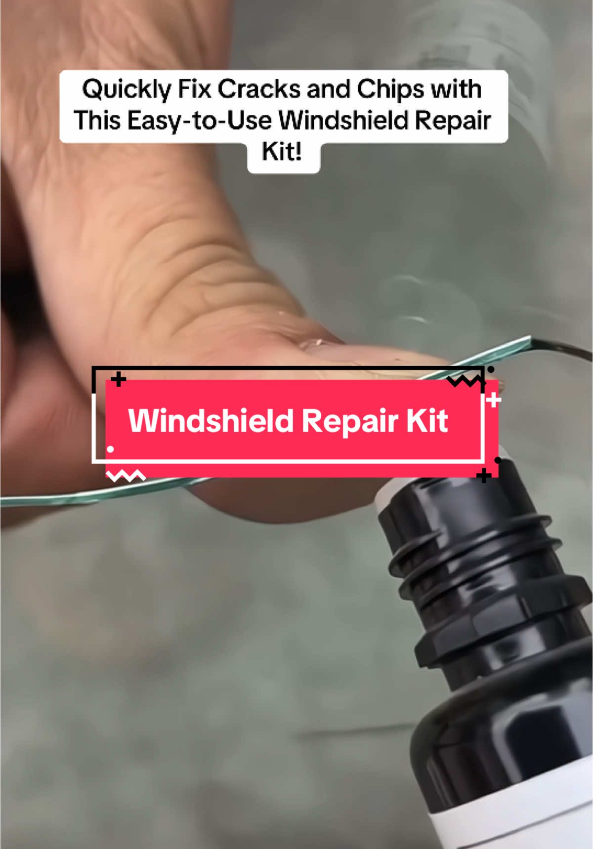I couldn’t believe how easy it was to repair my windshield at home. The cracks are gone, and the glass looks as good as new! No more expensive trips to the repair shop. Highly recommend this to every car owner. #carrepairs #cartools  #windshieldrepair #tiktokshop #windshieldrepairkit 