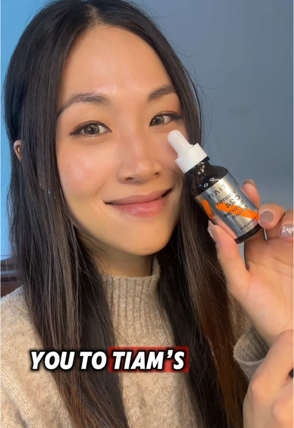 My go to Vitamin C serum has to be @TIAM_official Vitamin C 24 Surprise Serum! #tiam #vitaminc #waterfree #ascorbicacid #kbeauty #koreanskincare #viralskincare #skintok #BeautyTok #tiktokmademebuyit 