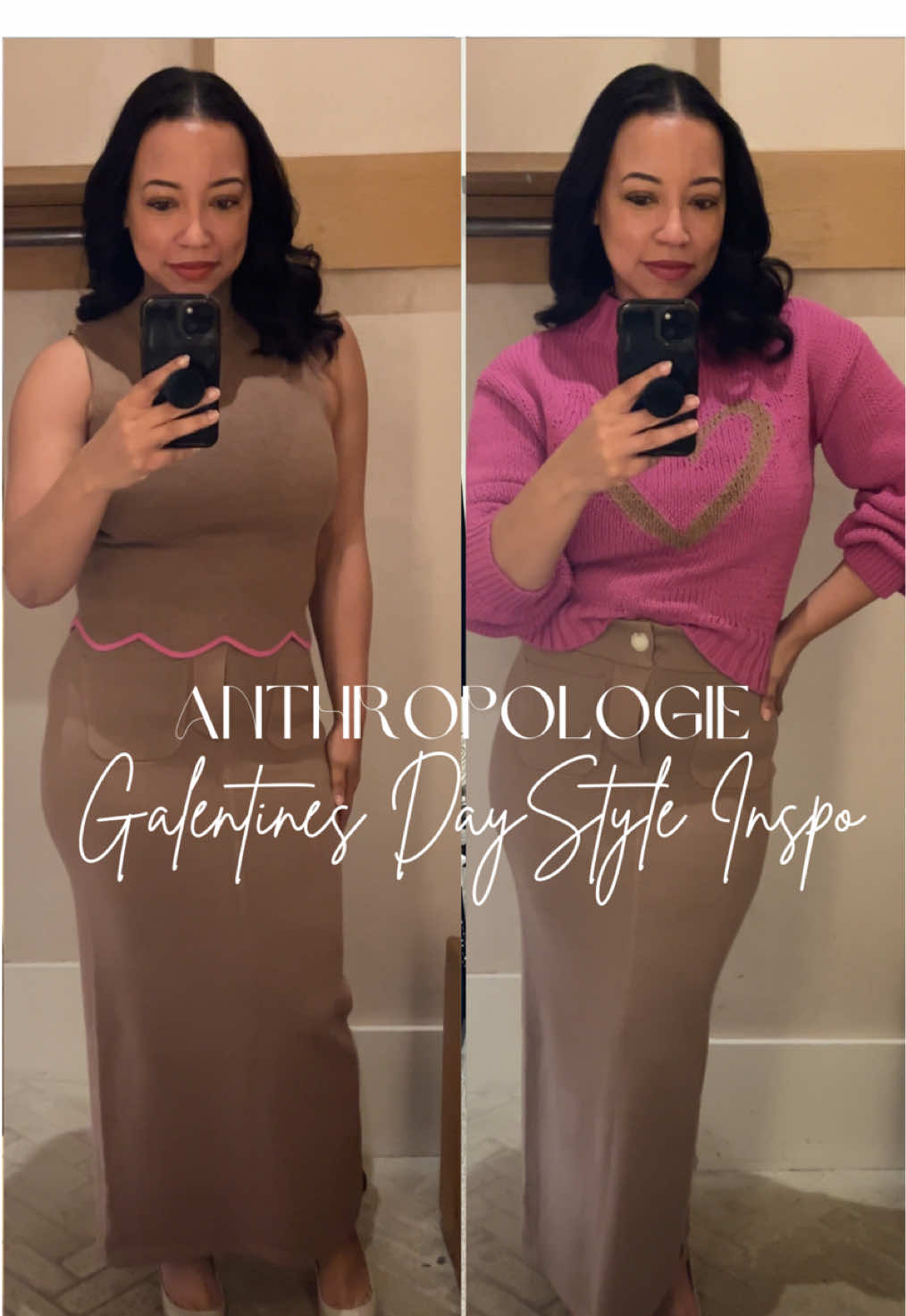 Galentines Day Style Inspo ft @Anthropologie  #galentines #galentinesday #ValentinesDay #whattowear #galentinesoutfit #anthropologie #tryonhaul #tryon #tryonwithme #OOTD #ootdfashionstyle #fashiontiktok #fashionreels 