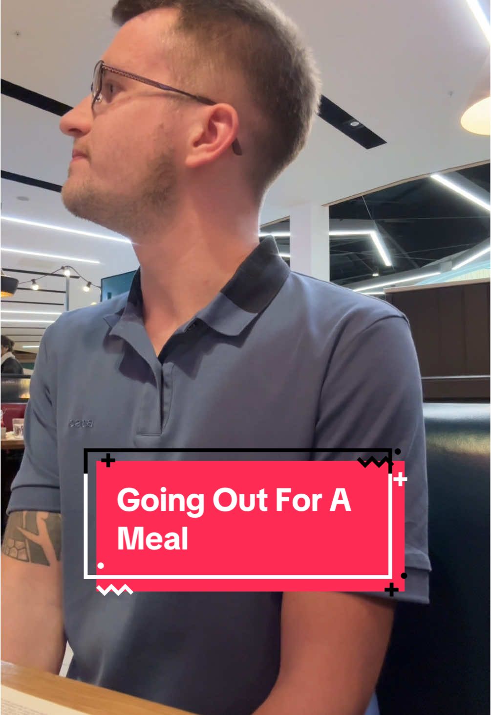 Having the confidence to go out for a meal on my own #stammer #stutter #stuttering #meal #ordering #solo #confidence #restaurant 