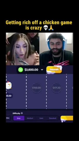 Getting rich off a chicken game is crazy 😱