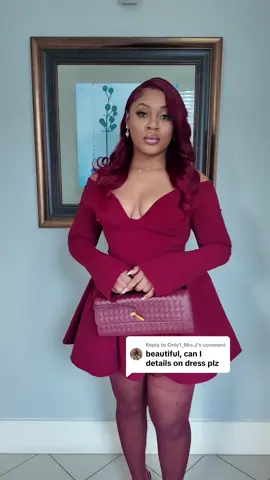 Replying to @Only1_Mrs.J  there you go 💋 #ValentinesDay #burgandyhair #burgundytrend #burgundydress #fashion #tiktokshopfinds #styleinspo #classystyle 