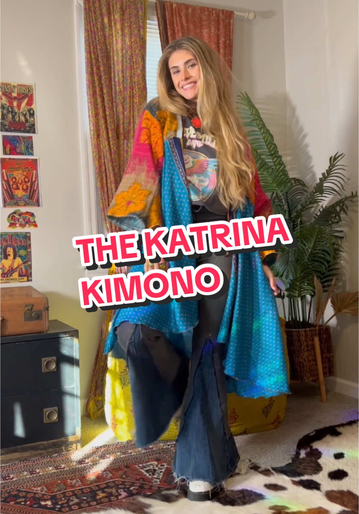 And they launched this Friday. #sustainablefashion #hippiegirl #outfit #kimonos 