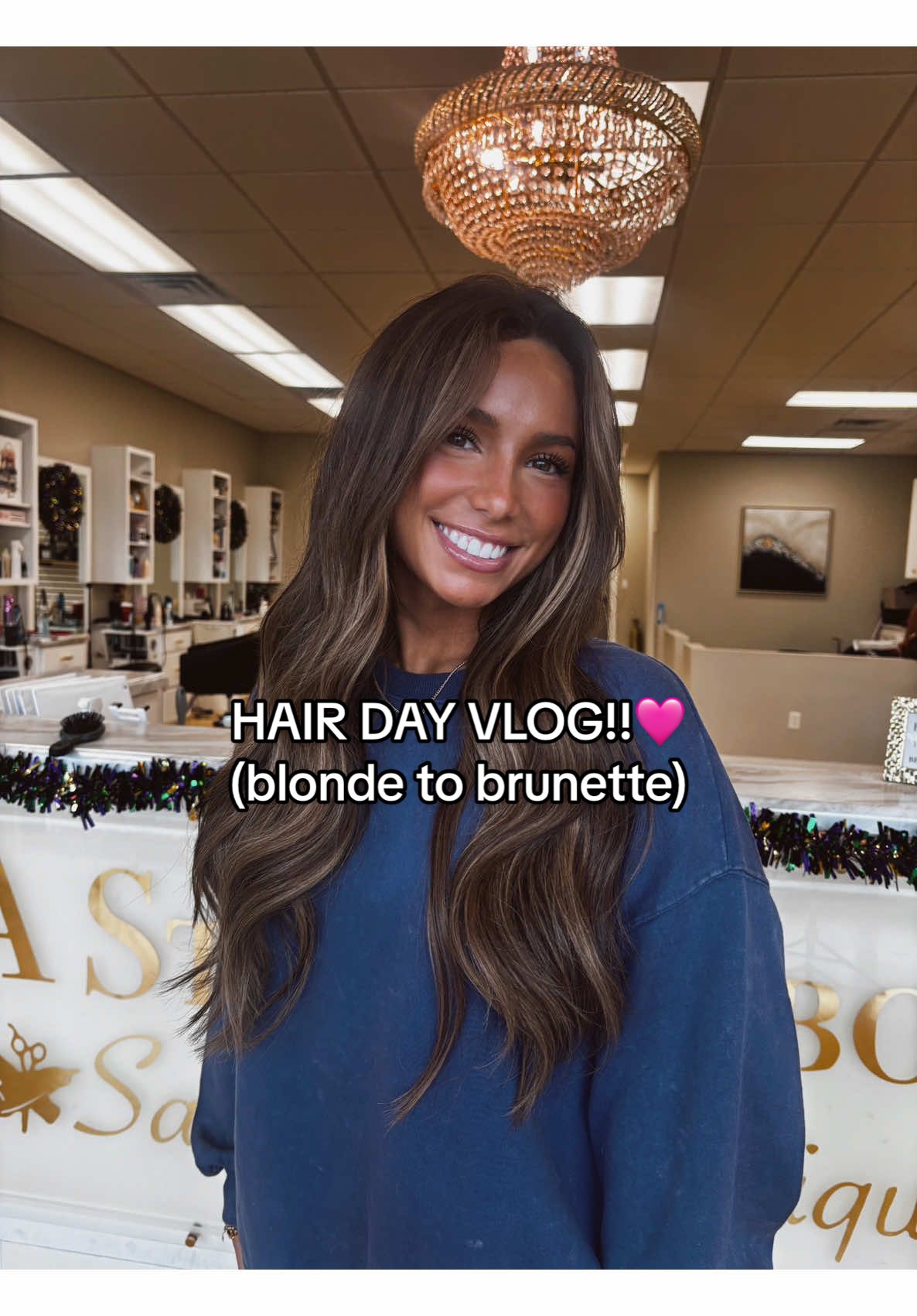 WHY DIDNT I DO THIS SOONER!! the extensions are linked in my bio with the colors listed in the amazon caption, they are available on my tiktok showcase (linked on 2 videos back) & on my amazon !!#blondetobrunette #hairtok #hair #haircolors #brunette #brunettewithhighlights #transformation #hairbrunette #blondetobrown #hairextensions #hairsalonvlog #Vlog #ditl #beauty #Lifestyle #hairtransformation #fyp #trendinghaircolor #browniebatterhaircolor @Maddie💓|LA HAIRSTYLIST 