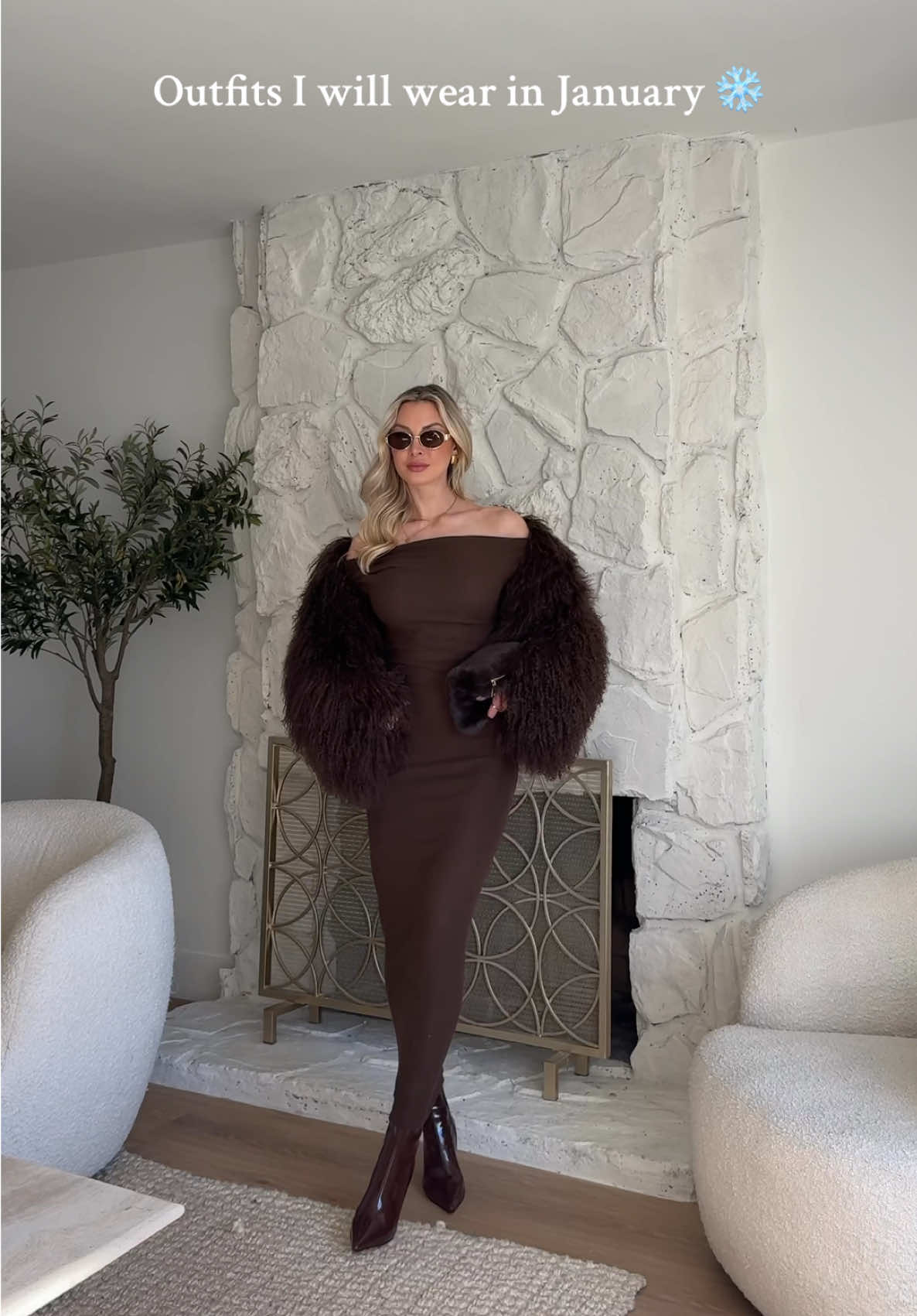 Can’t go wrong with chocolate 🍫🥹 @FashionNova #outfit #outfitideas #winterfashion #winteroutfit #outfitinspo 