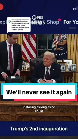 Replying to @alisha_2677 I think we got lucky, and I don’t think we’ll ever see that footage aired at an official capacity ever. ##donaldtrump##inauguration2025##2025inauguration##mlk##MLKDay