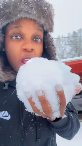 #mississippi #snow #eatingsnow 