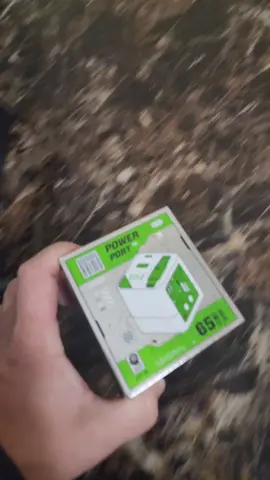 mfish rhino 65watt charging brick with retractable cord built in. #mfish #chargingbrick #superfastcharging 