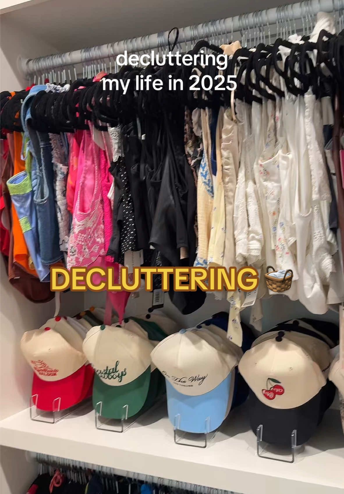 Sharing the whole journey of decluttering my home in 2025! Starting with my closets today but doing my entire home so follow along! Will be sharing the process. Can you tell I have a hard time letting things go😭👍 see y’all when I’m done! 🏡🧺 #declutter #organizedhome #closetorganization #homeorganization #springcleaning #declutteryourlife #minimalist #purgingmycloset 