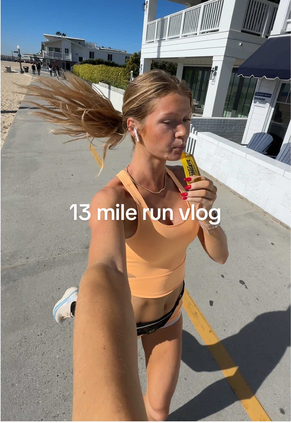 SO pumped!! 🧡 & now we taper  #runningvlog #Running #halfmarathontraining #workoutroutine #fitnessvlog #fitnessinspo #runtok #runvlog #newportbeach