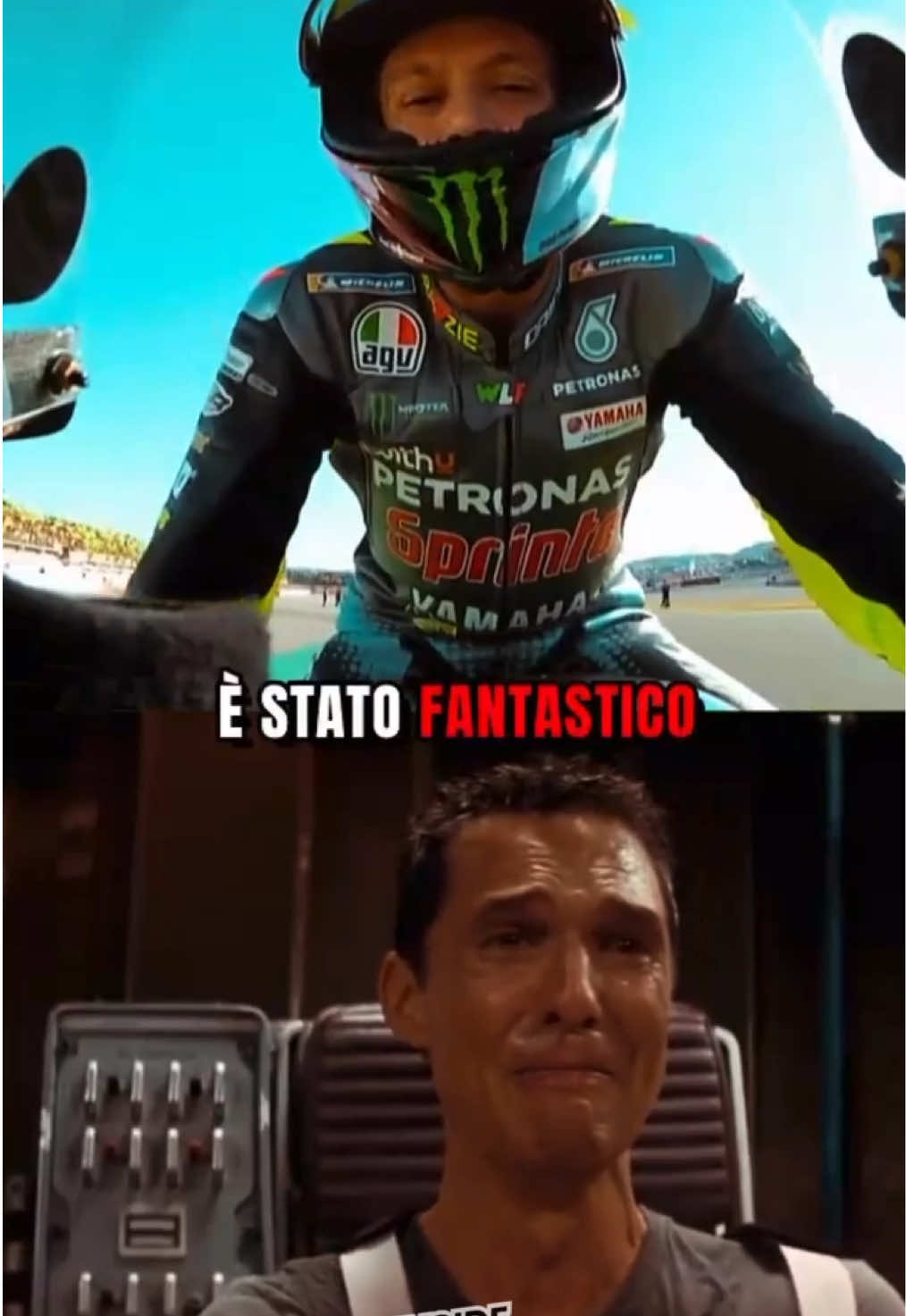 Quando un capitolo della storia del motociclismo si chiude, l’emozione è indescrivibile. L’ultima gara di Valentino Rossi, raccontata da Guido Meda , ci lascia senza parole. Ma è il volto di quest’uomo che parla per tutti noi. Un momento che resterà per sempre nel cuore di chi ha vissuto con lui ogni emozione. Condividi questo momento con chi ha vissuto con Rossi ogni emozione.@MotoGP™ @YamahaMotoGP  #UltimaGara  #Leggenda #ValentinoRossi #UltimaGara #MotoGP #Leggenda #GuidoMeda #Motociclismo #AddioValentino #RaccontiSportivi #StoriaDelloSport #Emozioni #CulturaMotociclistica #Motori #SportIconico #StoriaMotoGP #AddioLeggenda #FinoAllaFine