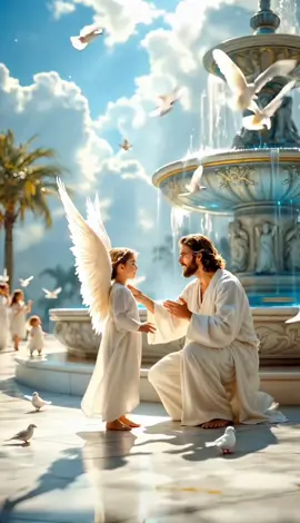 Jesus #jesus #anjo #wallpaper #papeldeparede #papeldeparedeaovivo 