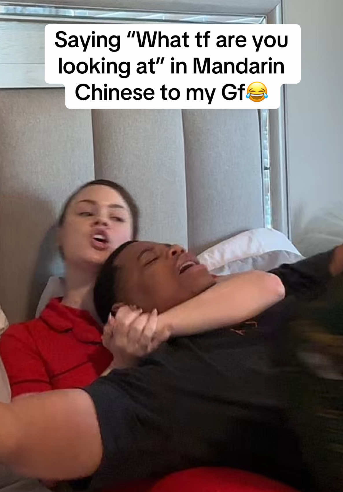 She put me in a head lock🤦🏽‍♂️😂 @Thereal.ceyana #fyp #foryou 