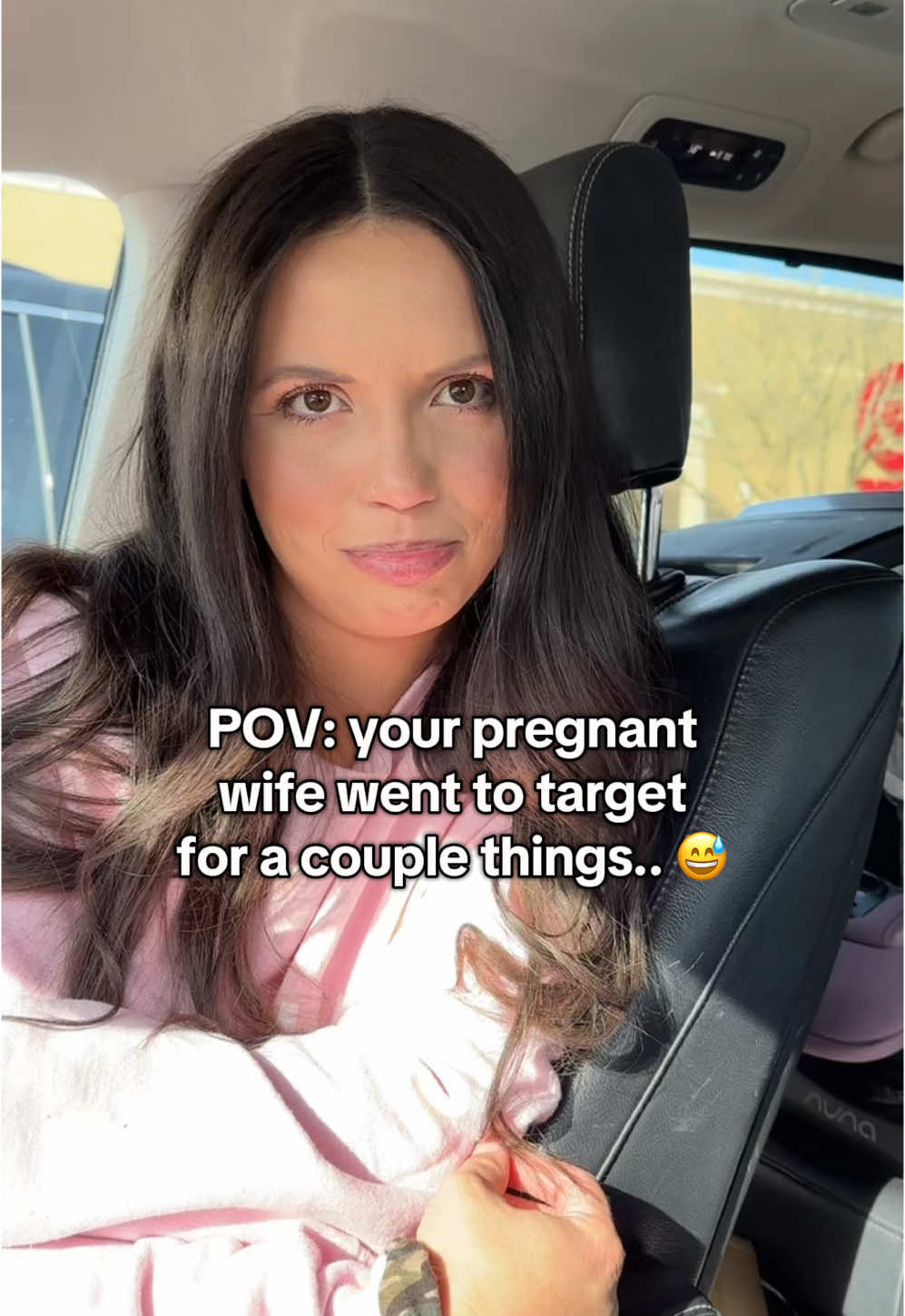 My pregnant wife loves this place 😂😂 #pregnant #pregnancy #couplegoals #couplepregnant 